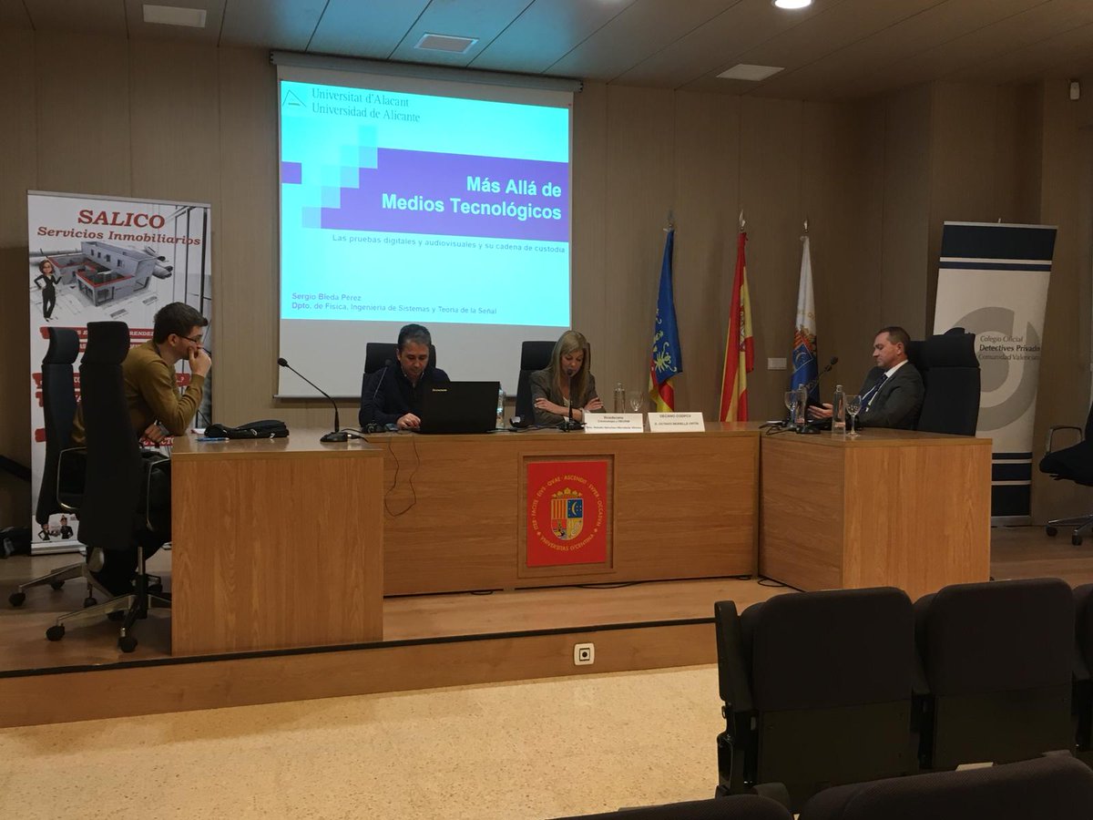 Curso del CODPCV en la Universidad de Alicante