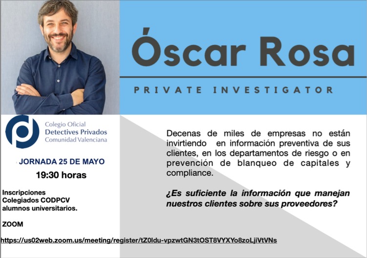 Jornada 25 mayo con Oscar Rosa